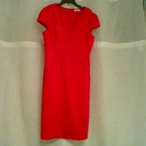 Pink business casual dress